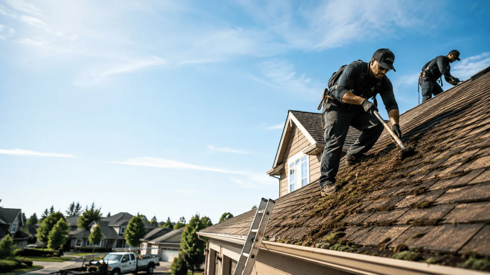 Roof Moss Removal in Belpre, KS near me